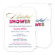 White Floral Bridal Shower Invitations Image 2 of 6